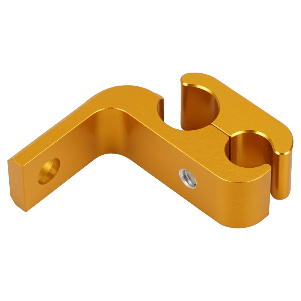 Dual Brake Line Cable Hose Holder Clamp For Yamaha Raptor 700 R 2006-2026