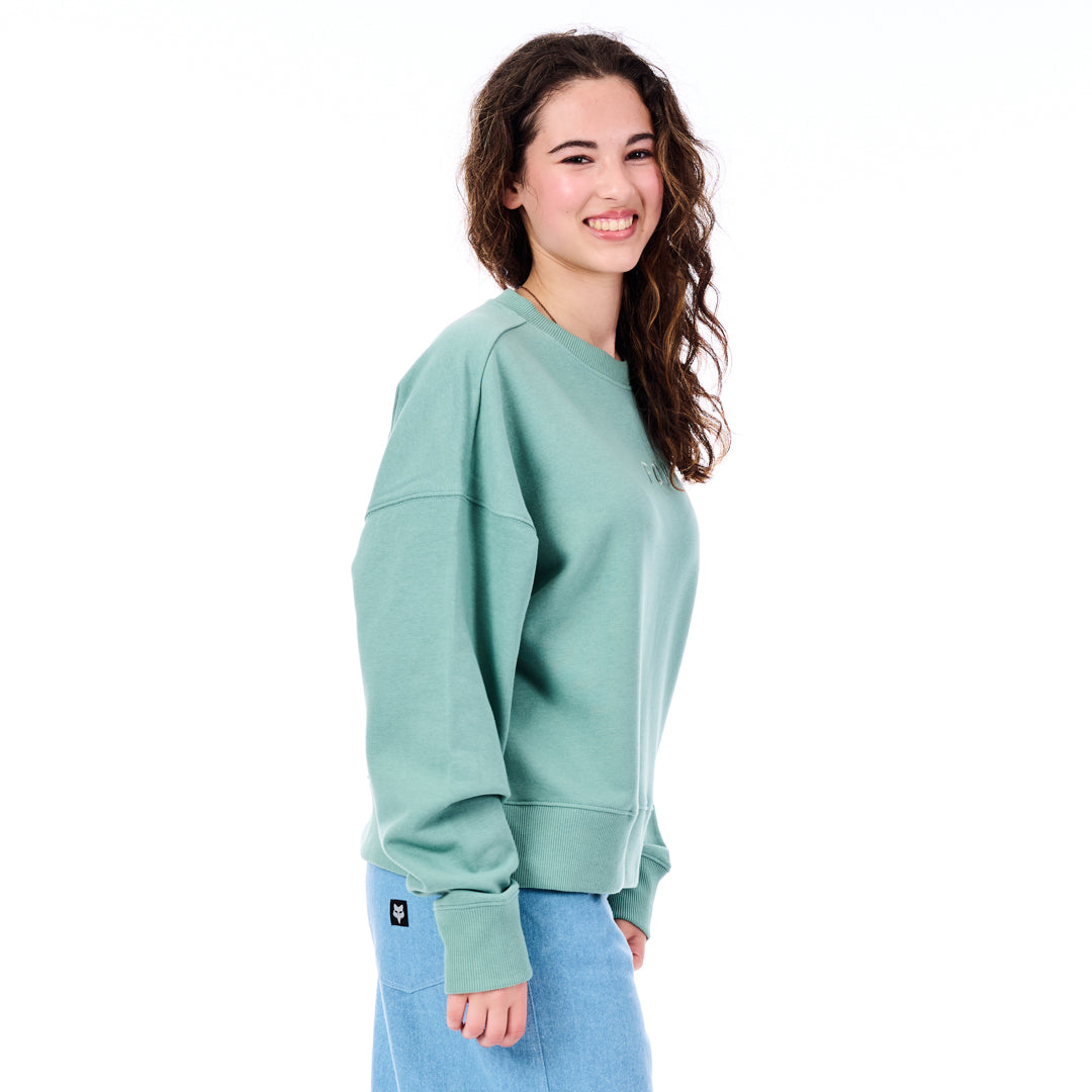 Women's Wordmark Oversized Crew Sweat