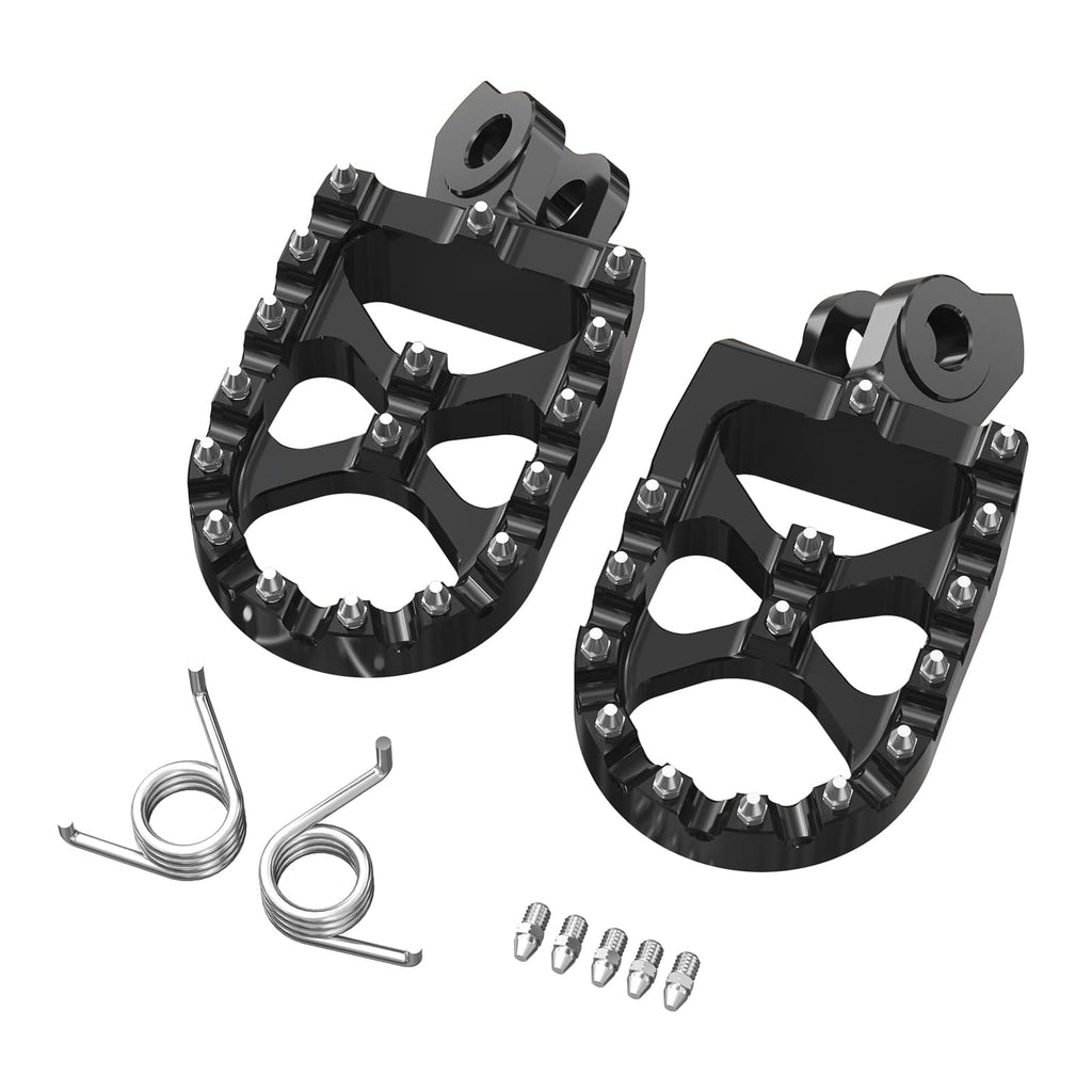 Pair Wide Billet Footpegs For Suzuki RMZ250 2010-2024 RMZ450 2008-2024 Position 12