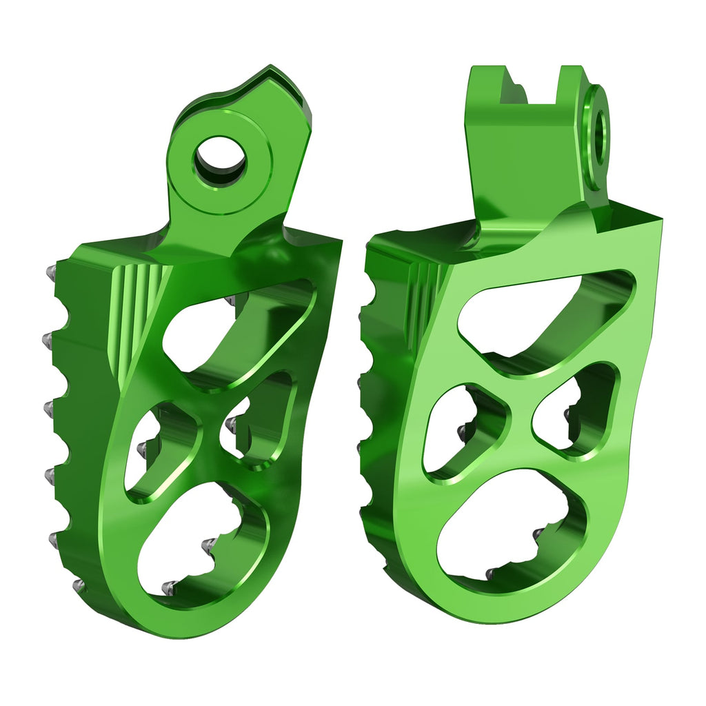Pair Wide Billet Footpegs For Suzuki RMZ250 2010-2024 RMZ450 2008-2024 Position 19