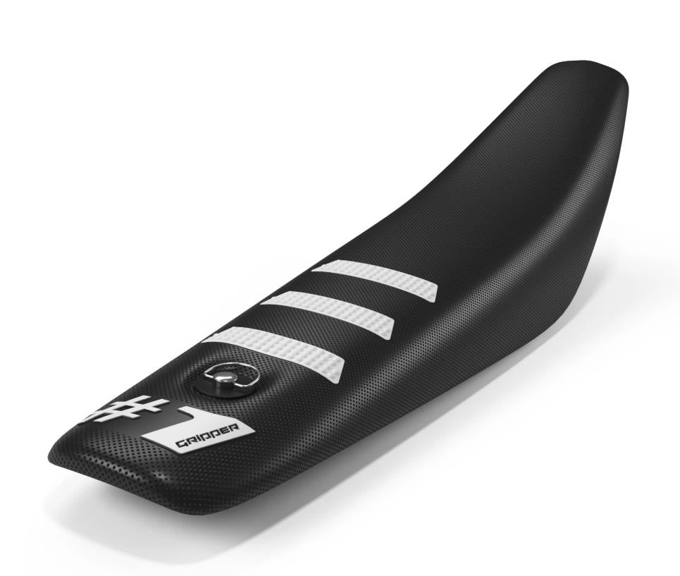 Light Rib Mini Seat Cover - Black/White