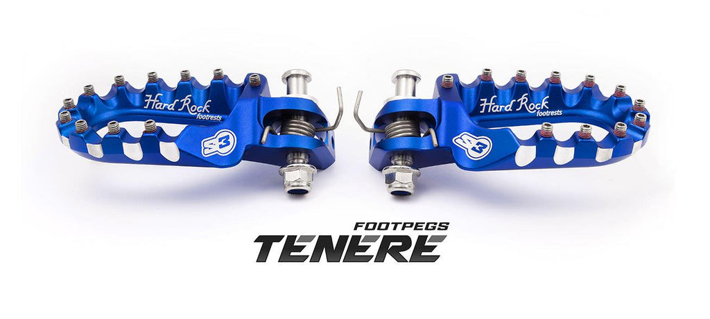 S3 Footrest Solid Rally Blue
