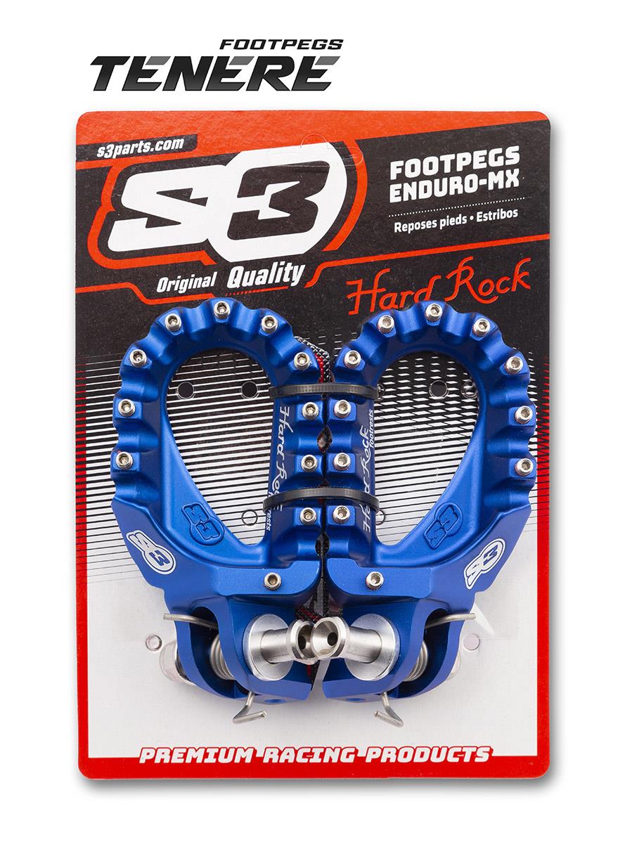 S3 Footrest Solid Rally Blue