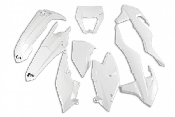 KTM EXC 2017 2019 kit with headlight white