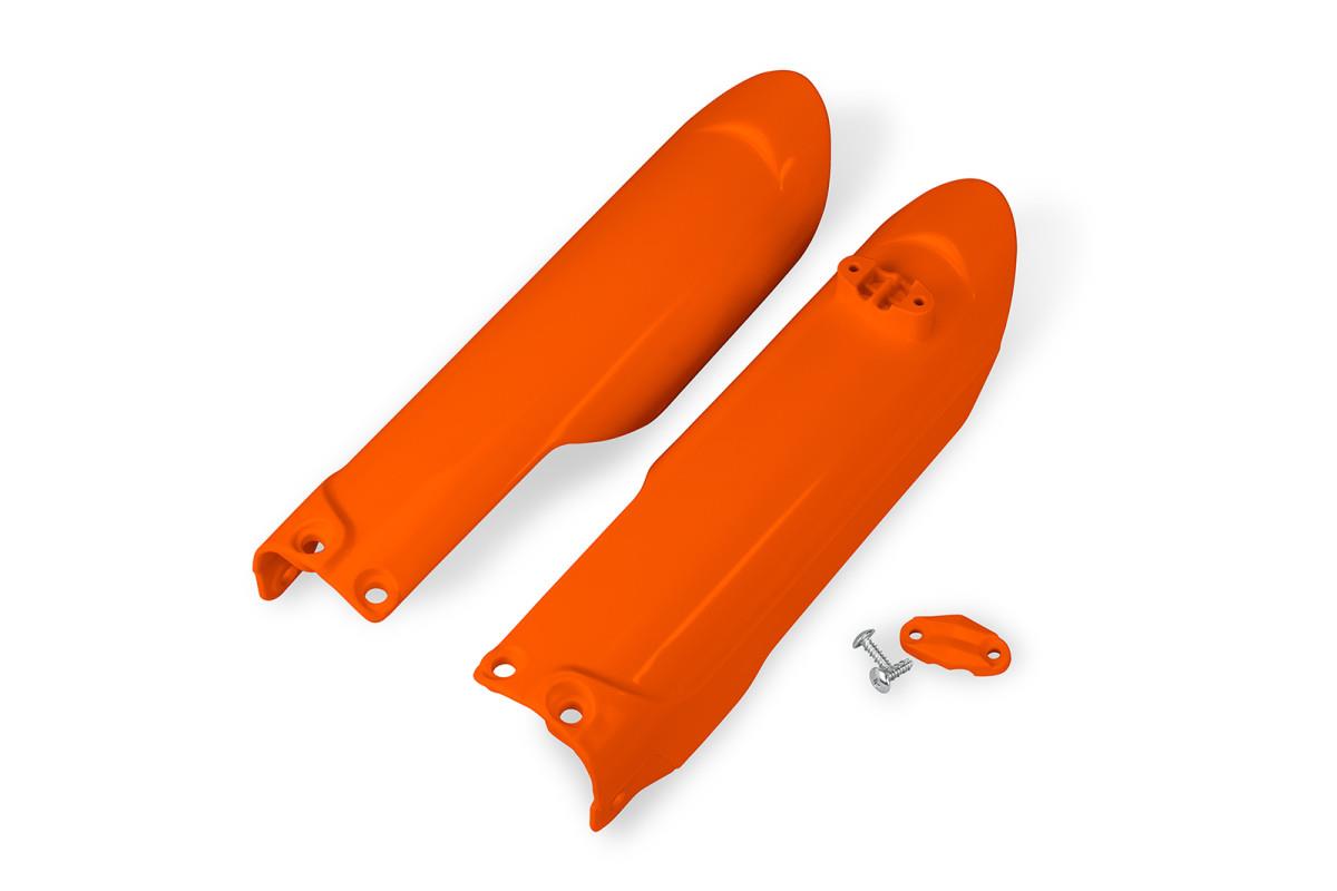 Fork Slider Protectors Orange for Gas Gas / Husqvarna / Ktm