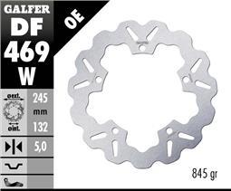 Galfer Yamaha T7 rear  Disc Wave Fixed245x5mm