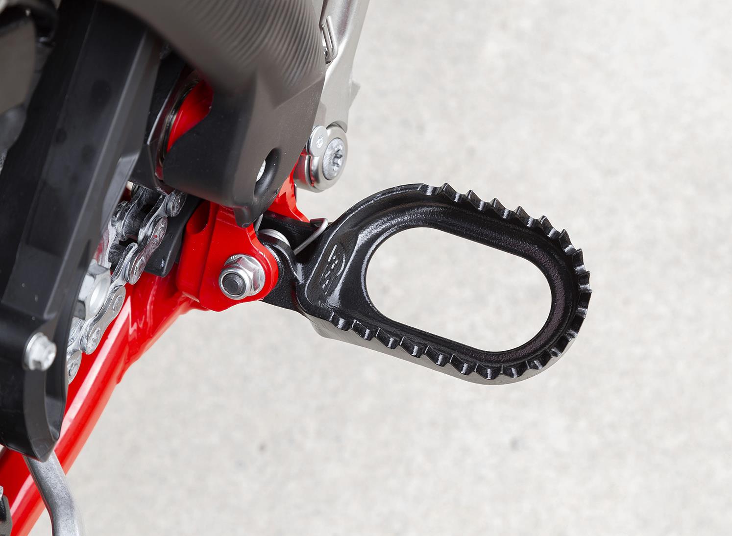 S3 Punk Low Back Footrests KTM Black