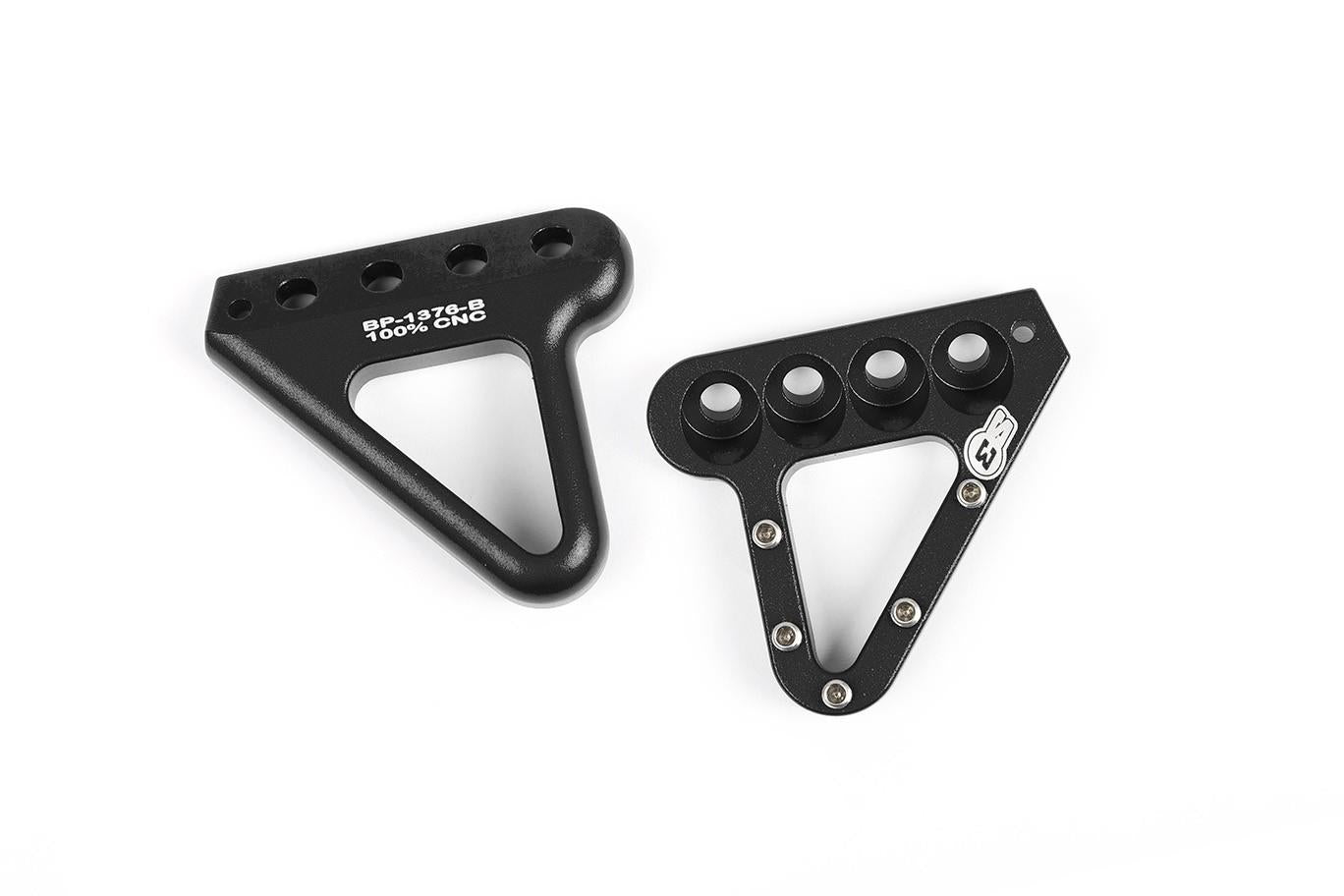 S3 Rear brake step plate XL "TPI" KTM/Hus/Gas Blk