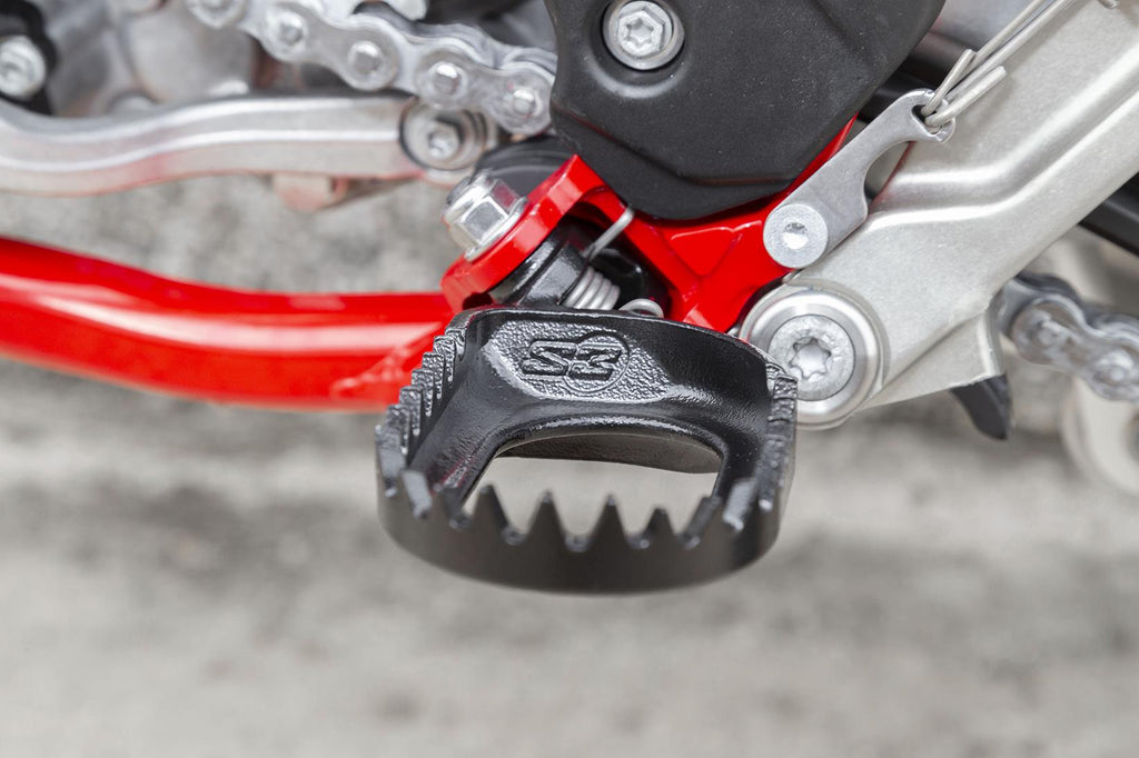 S3 Solid Footrest KTM/HKY/GG BLK 2024
