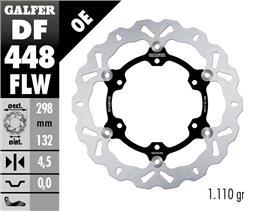 Galfer DISC WAVE FLOATING (C. STEEL) 298x4,5mm