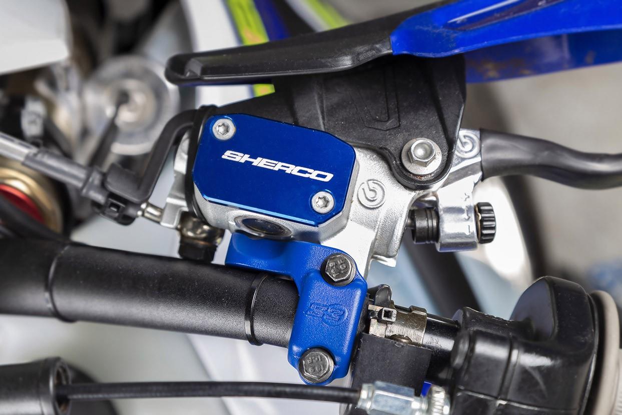 S3 Brembo MC saver clamps - Blue