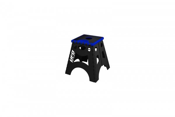 Foldable plastic bike stand blue