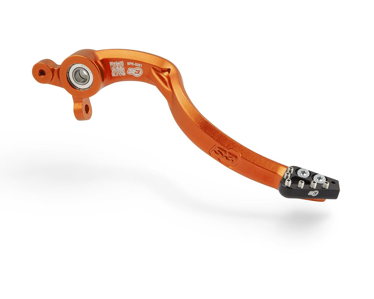 S3 Rear Brake Pedal KTM/GG/HKY Black