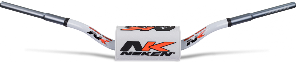 Neken smooth feeling handlebar, white, pad white