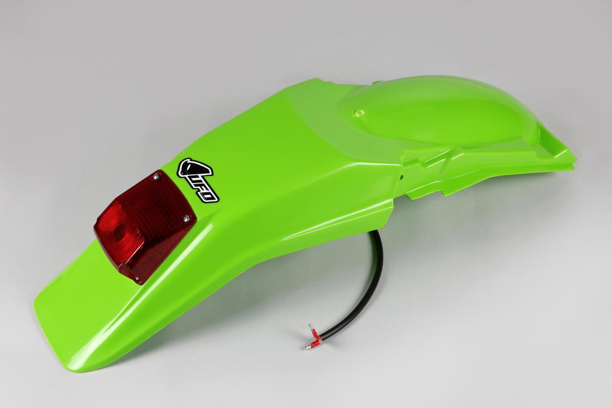 Kawasaki KDX 200 1995-18 Rear Mudguard Green