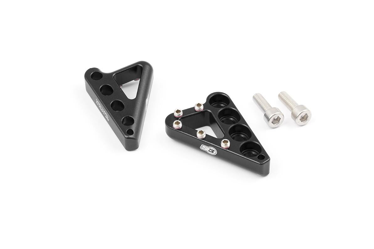 S3 Rear brake step plate XL "TPI" KTM/Hus/Gas Blk
