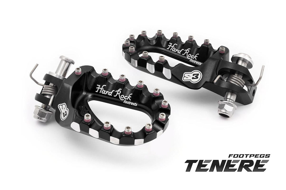 S3 Footrest Solid Adv Blk KTM 690,790,890,1290