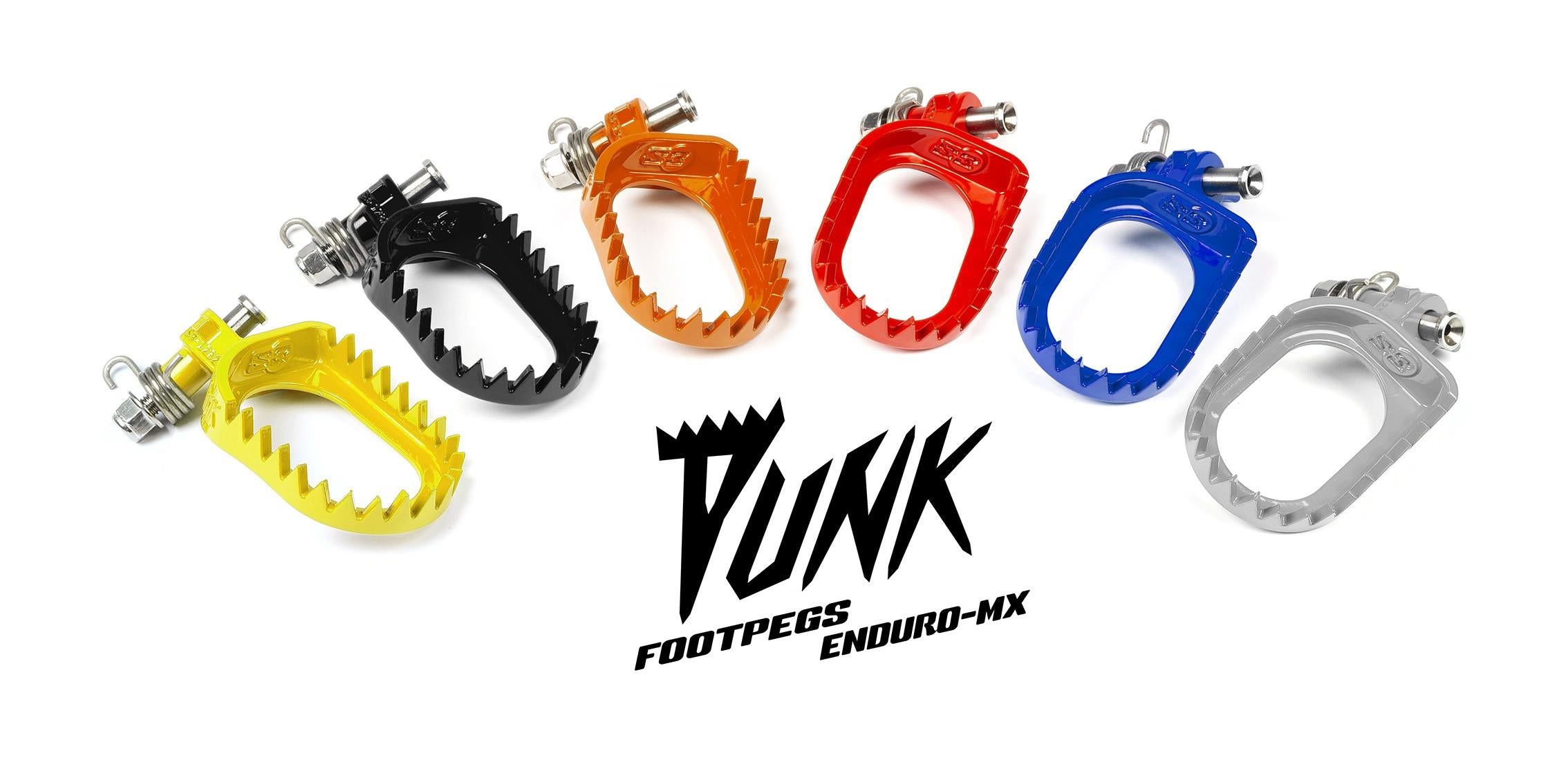 S3 Punk Footrests Beta/Gus Yam/ KTM.Silver