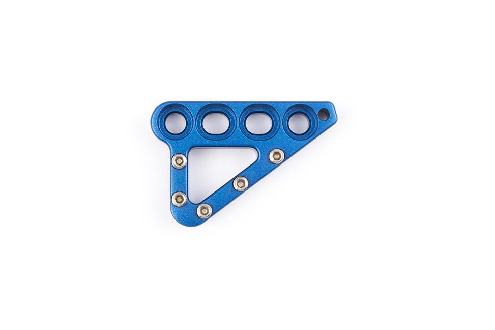 S3 Rear brake step plate XL "TPI" KTM/Hus/Gas Blk