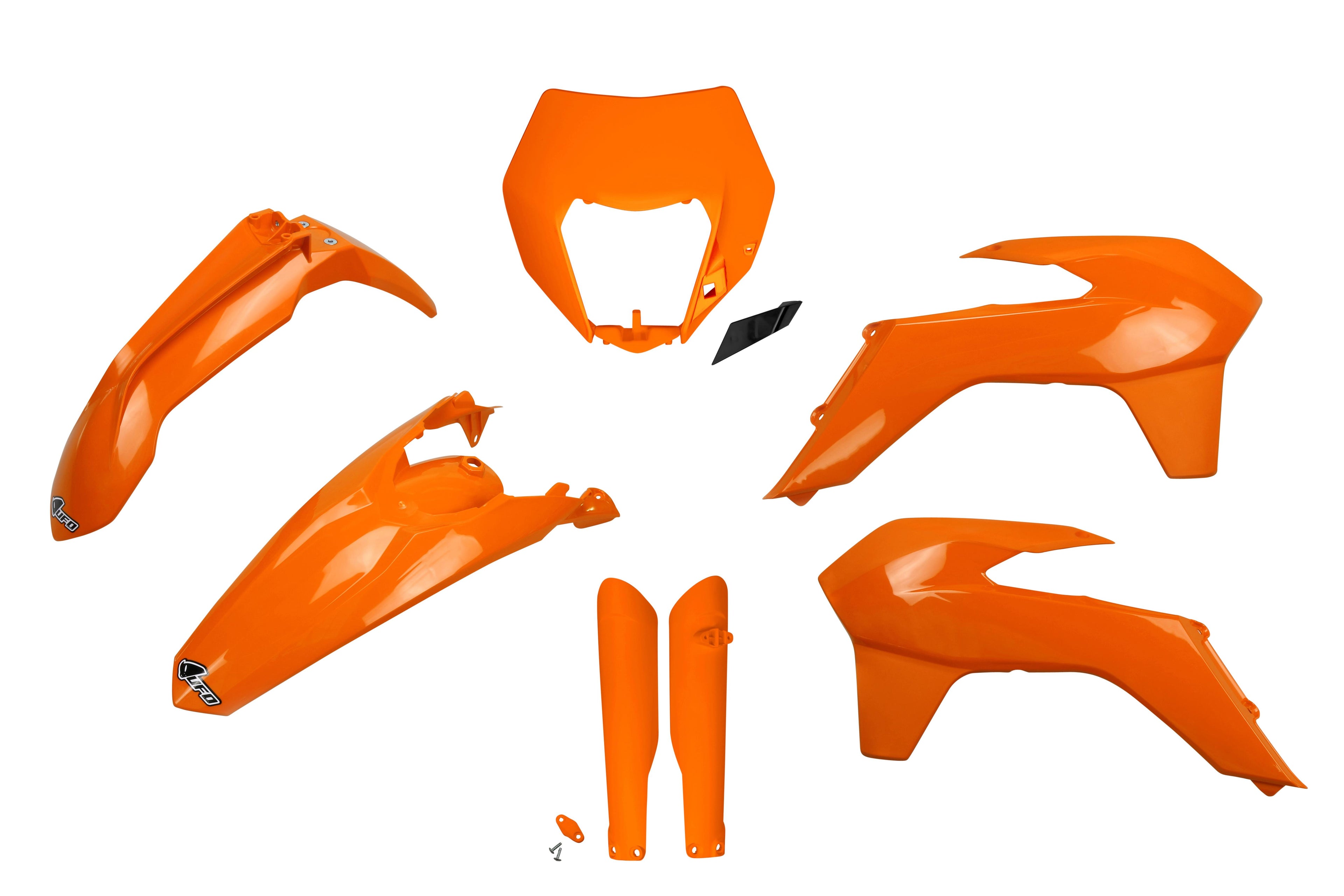 Ktm EXC 125 2014-16 Plastics kit (no airbox covers) Orange