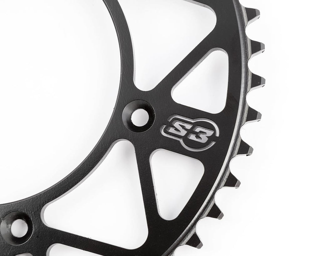 S3 Supersteel Chainwheel Sherco/GG/Hky Black 50