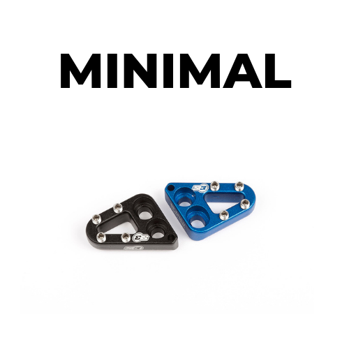 S3 Brake Pedal Small KTM/Hus/Gas Blue