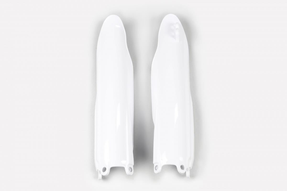 Yamaha YZ 125 2008 2021 fork slider protectors white