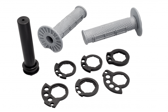 Neken SFH Throttle Tube + Grips Grey