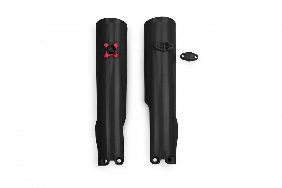 Fork slider prot. + quick starter black (KTM 20-24)
