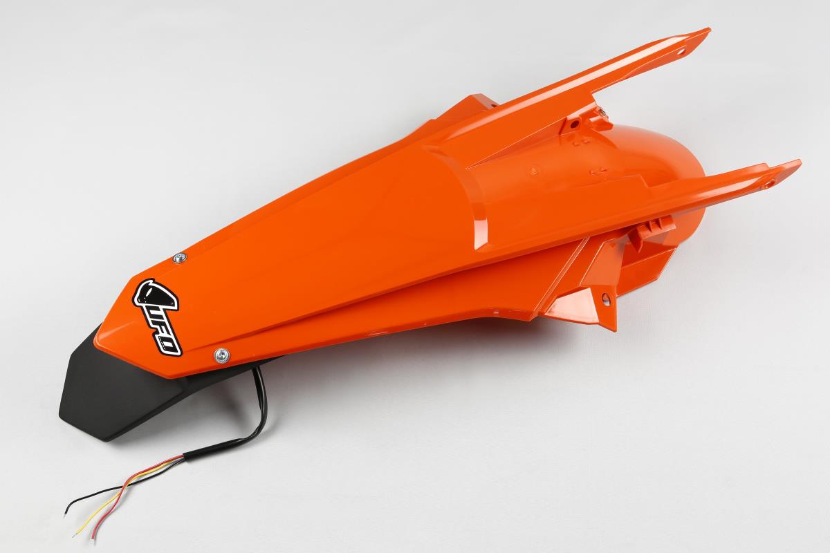 KTM EXC 2017-19 rear fender enduro LED orange