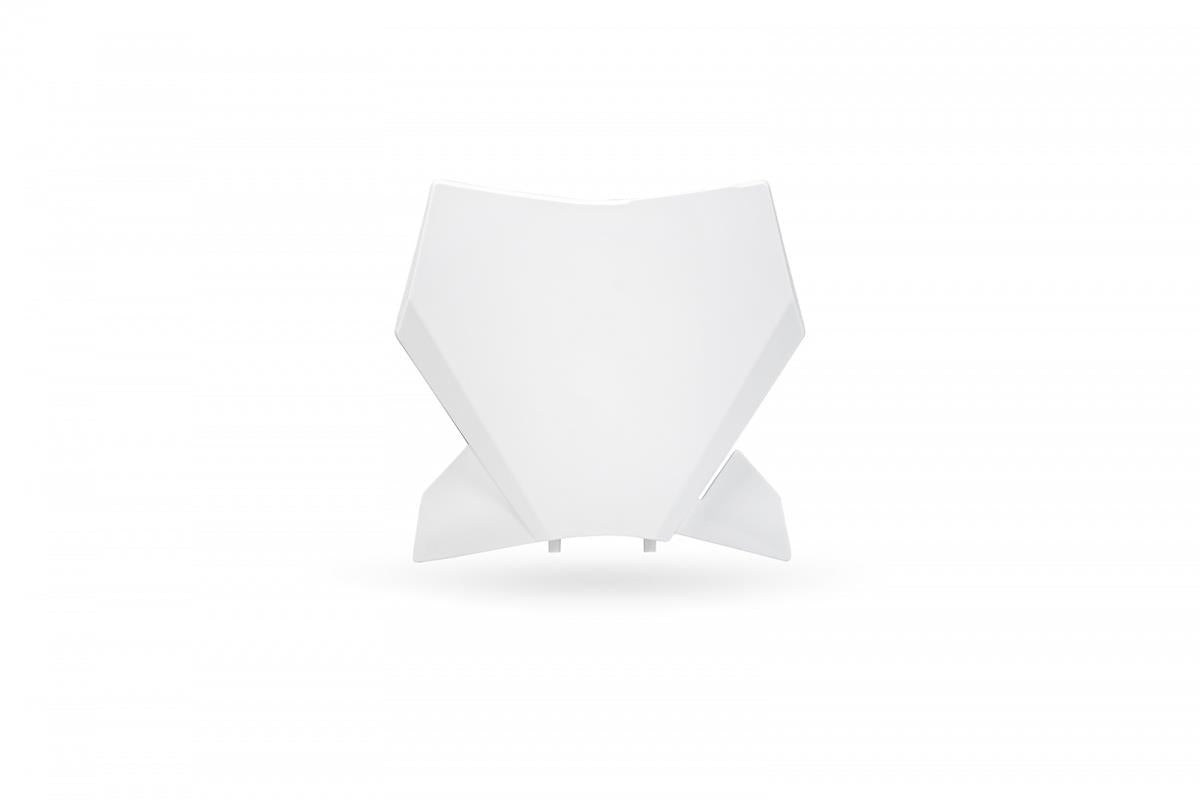 Front number plate White (KTM SX 2023)