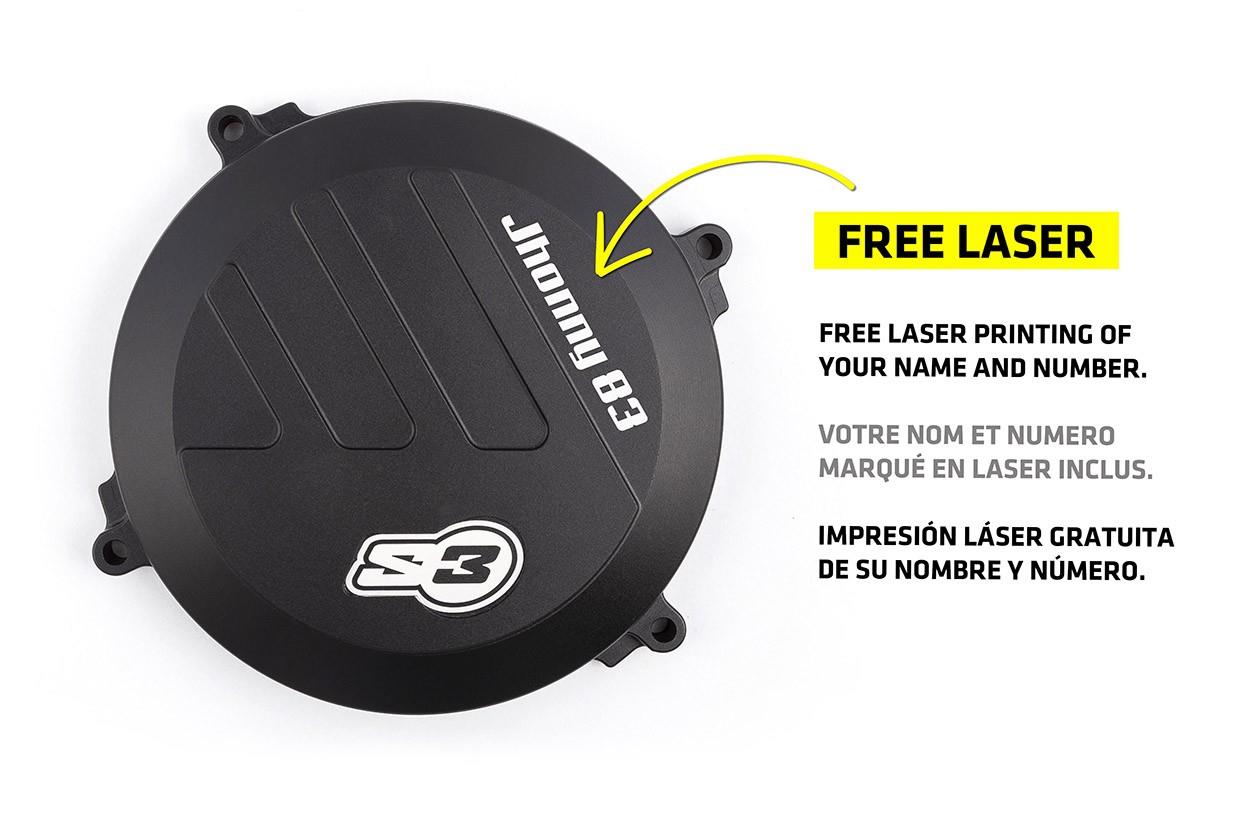 S3 Clutch Cover Sherco 250-300 Black