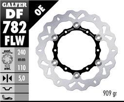 Galfer KTM 990 Rear DISC WAVE FLOATING (C. STEEL)