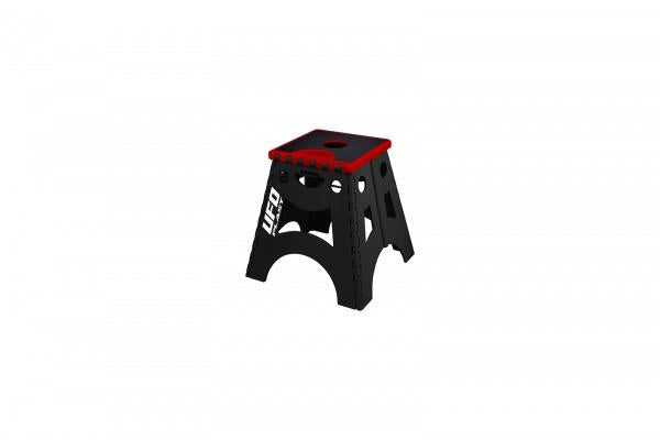 Foldable plastic bike stand red