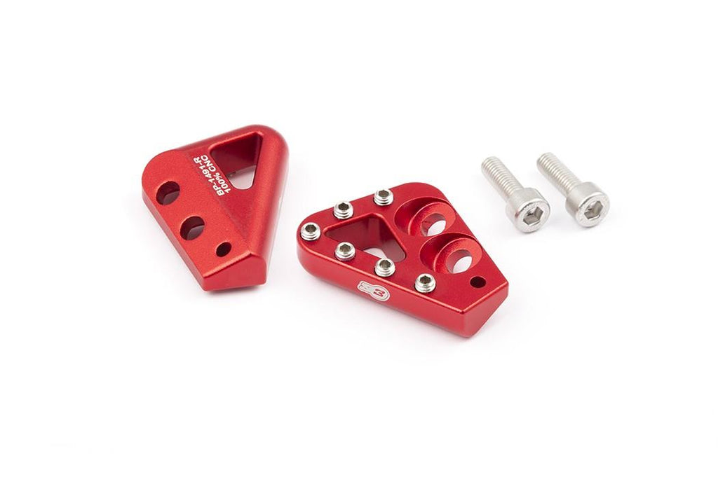 S3 Rear brake step plate Sherco/Beta Blue