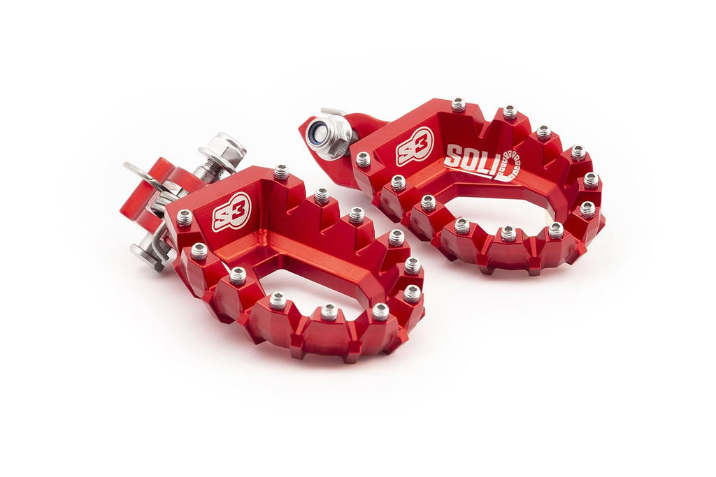 S3 Footpegs Kit Africa Twin Black