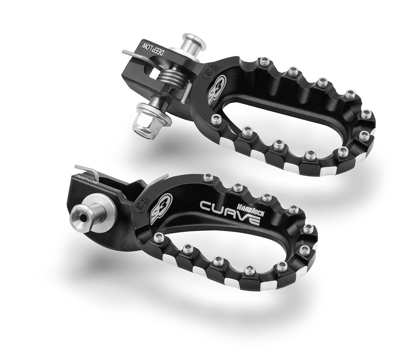 S3 Hard Rock Foot Rest, Low, KTM, HQVA black