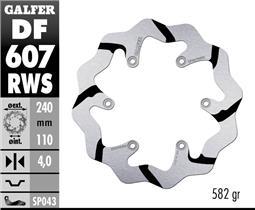 Galfer KTM Rear Disc Wave Fixed  Oversize Grooved