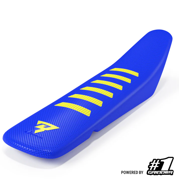 MR74 - MARIO ROMAN EDITION V2 RIBBED Edition - Blue/Neon Yellow