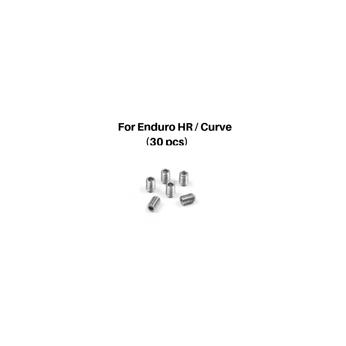 S3 grub screw M4 Kit / hardrock footpeg