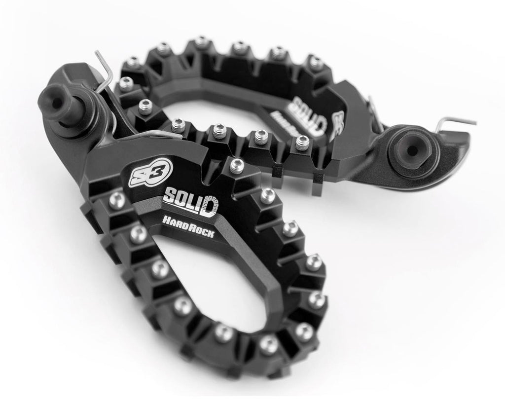 S3 Solid Footrest KTM/HKY/GG BLK 2024