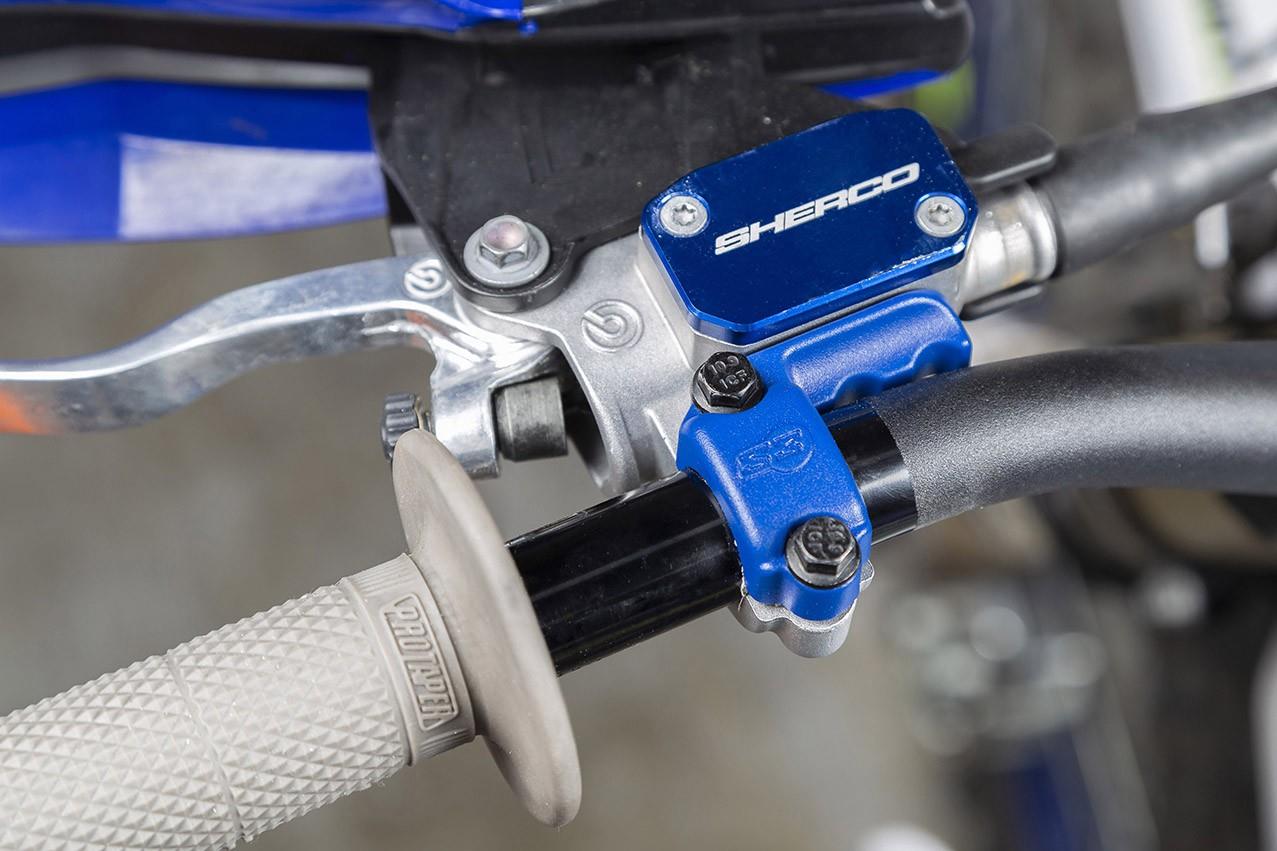 S3 Brembo MC saver clamps - Blue