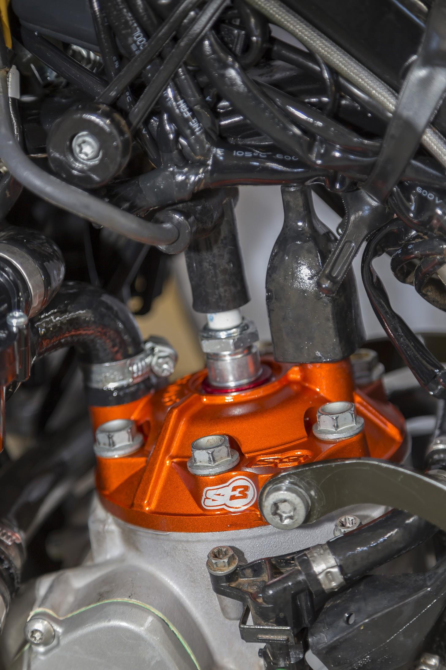 S3 Enduro cylinder head KTM - C.C : 300,Power