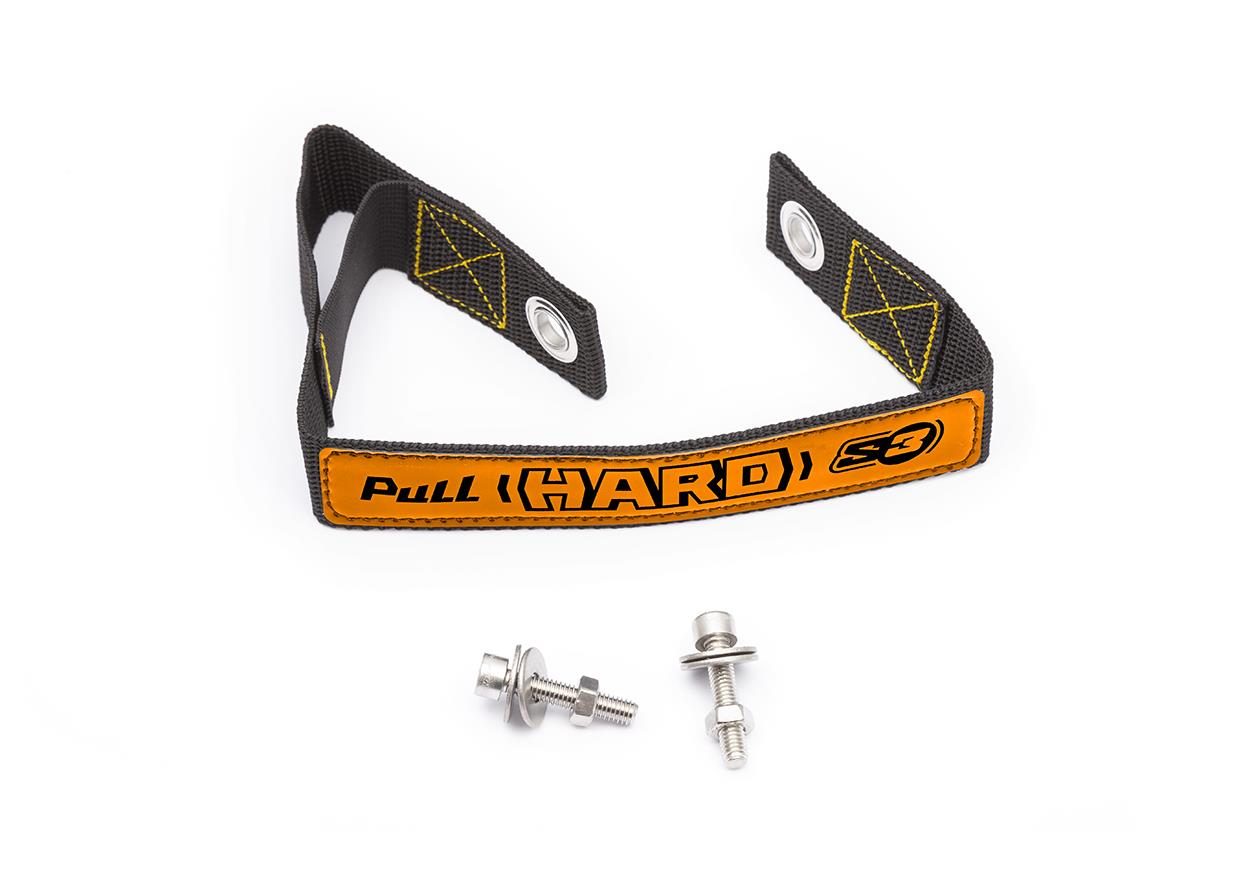 S3 Rear Straps Black