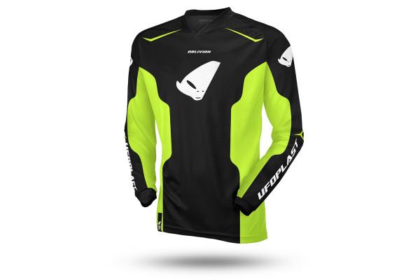 UFO Ride Shirt Oblivion black/yellow XL