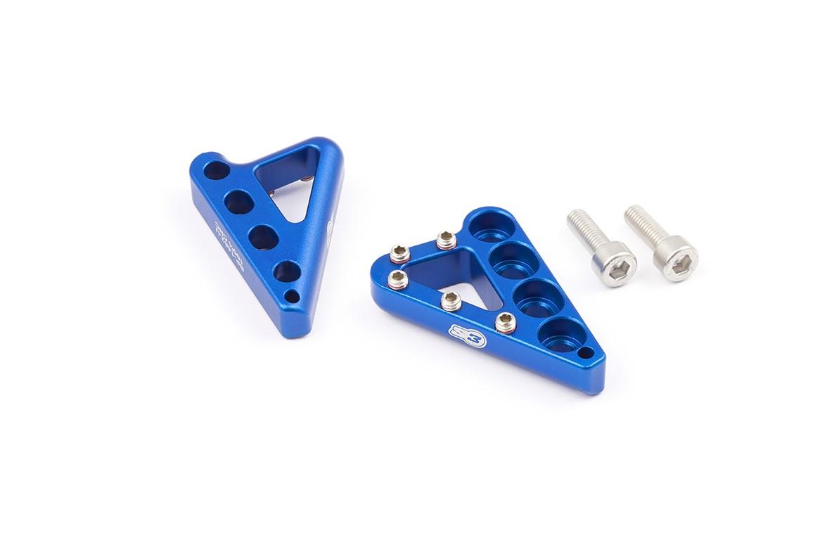 S3 Rear brake step plate XL "TPI" KTM/Hus/Gas Blk