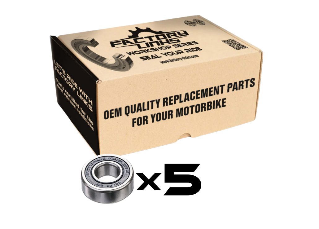 FL Rear wheel Bearing Pack (x5) KTM, HVA ,Gas Gas 93-25
