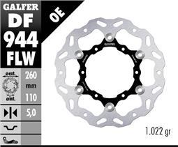 Galfer KTM 790/890 rear DISC WAVE Floating 260x5mm