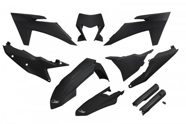 KTM EXC 2024 full kit with headlight black