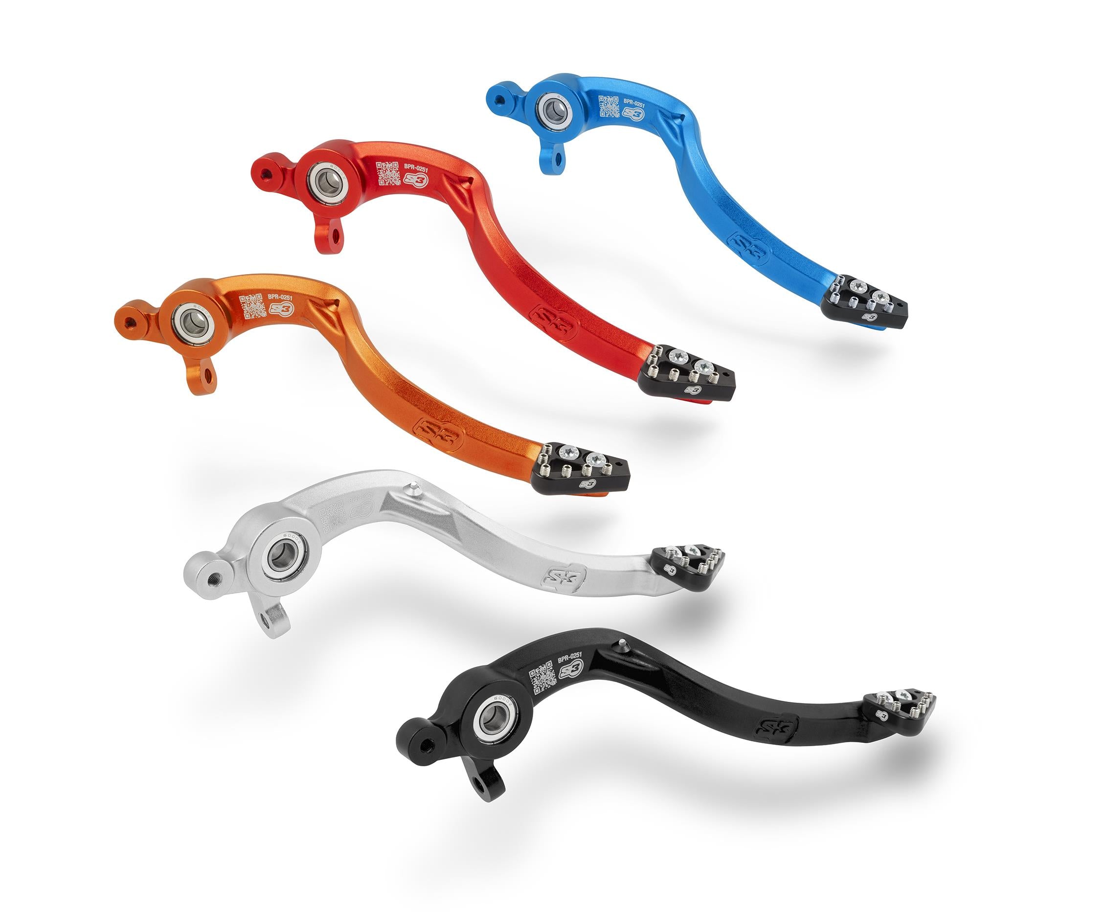 S3 Rear Brake Pedal KTM/GG/HKY Black